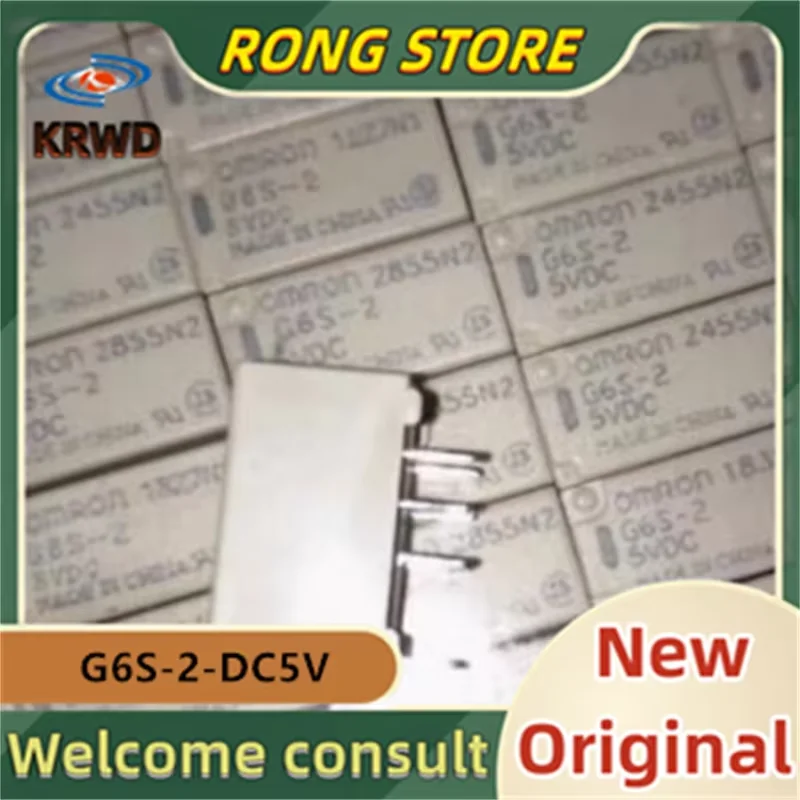 10PCS  G6S-2 5VDC New and Original Chip IC G6S-2-DC5V G6S-2-DC5 G6S-2-DC G6S-2-D G6S-2 G6S DIP-8