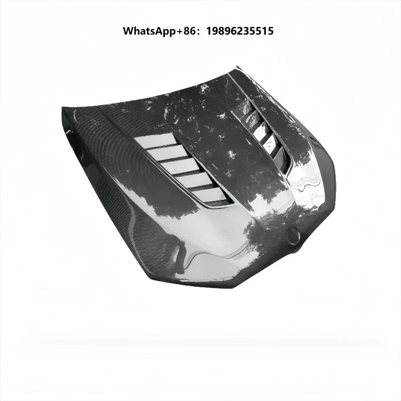 New  Carbon Fiber Engine Hood Bonnet Front Cover Surround Retrofit/Upgrade Accessories for 5 Series G30 G38 F90