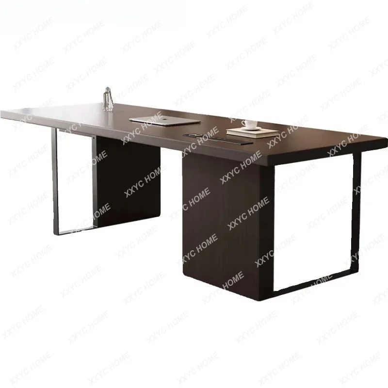 A Modern simple desk  light luxury desk study desk computer
