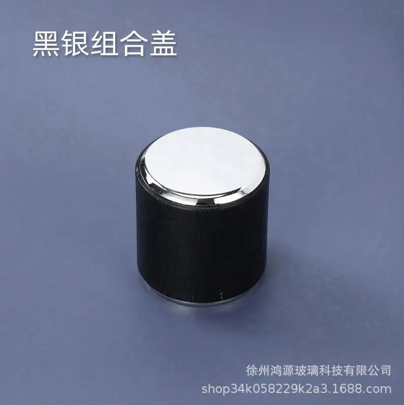 15 mouth perfume bottle cap ABS black gold platinum accessories 17.2mm cosmetic glass bottle cap,Careful Order