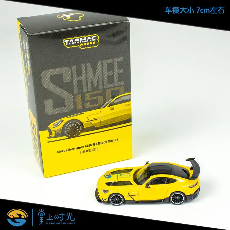TW 1:64 AMG GT Safety Car C63 alloy die-casting car model FD3S static simulation ornament, adult collectibles, holiday gifts.