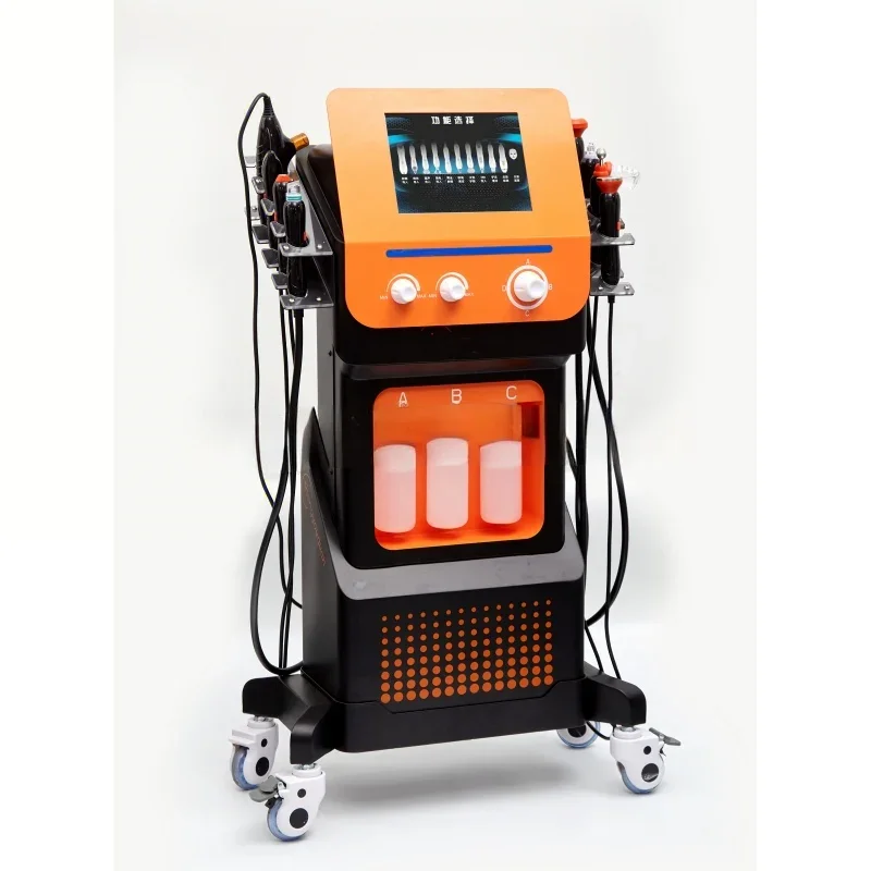 Customizable Multifunctional 9 in 1 Small Bubble Blackhead Removal Deep Cleaning Dermabrasion Machine