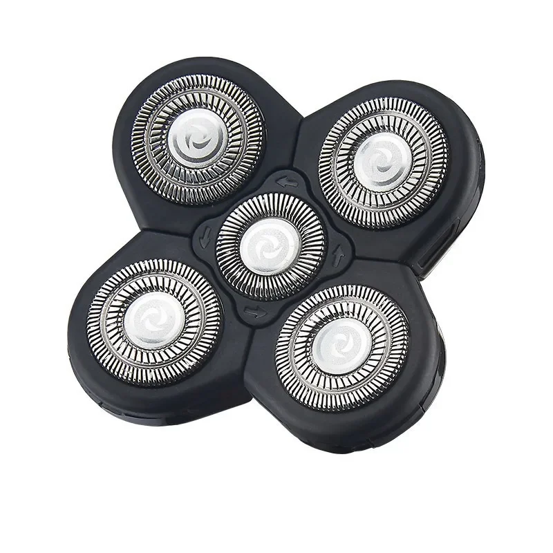 Men's New Multi-Function Washable Rotary Barber Shaver – Spare Heads for Multi-Blade Smart Razor