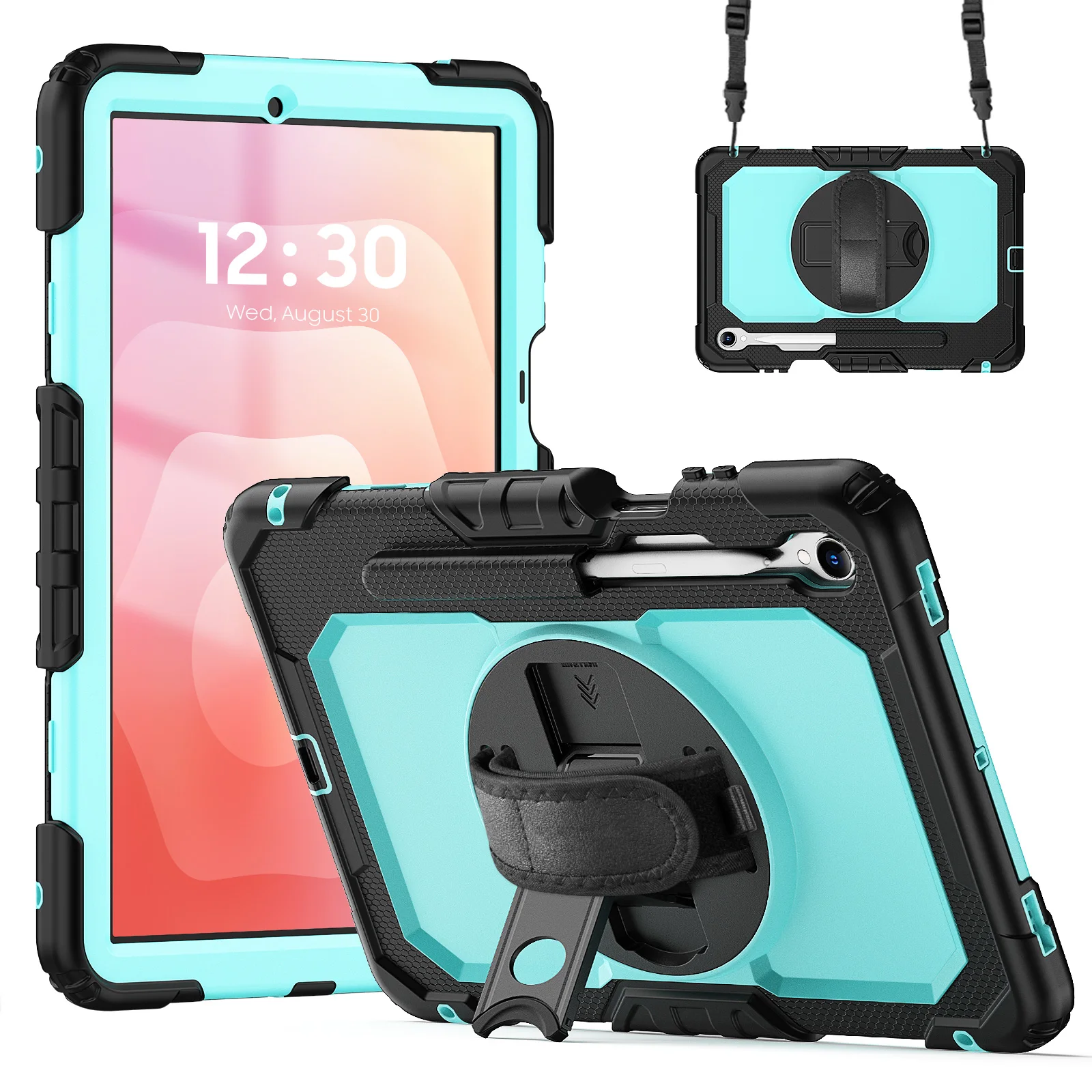 

Tablet Case for Galaxy Tab S11 2025 SM-X736 Stand Cover with shoulder straps for Samsung Galaxy Tab S11 11 inch 2025