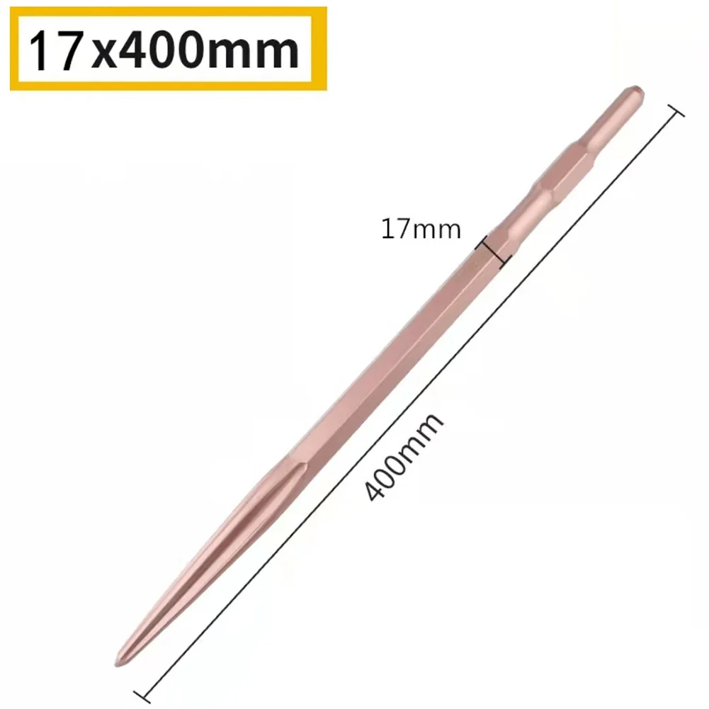 Drill Bits Chisels Flat Flat Head Hex Shank Ointed Concrete Drill Bit Drilling Wall Electric Hammer Pointy Widened