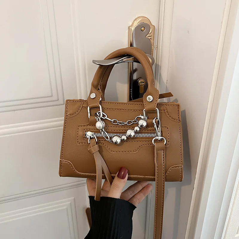 2023 Novas Bolsas De Designer Vintage Para Mulheres De Luxo Bolsa De Ombro Moda De Alta Qualidade PU De Couro Saco Do Mensageiro Feminino