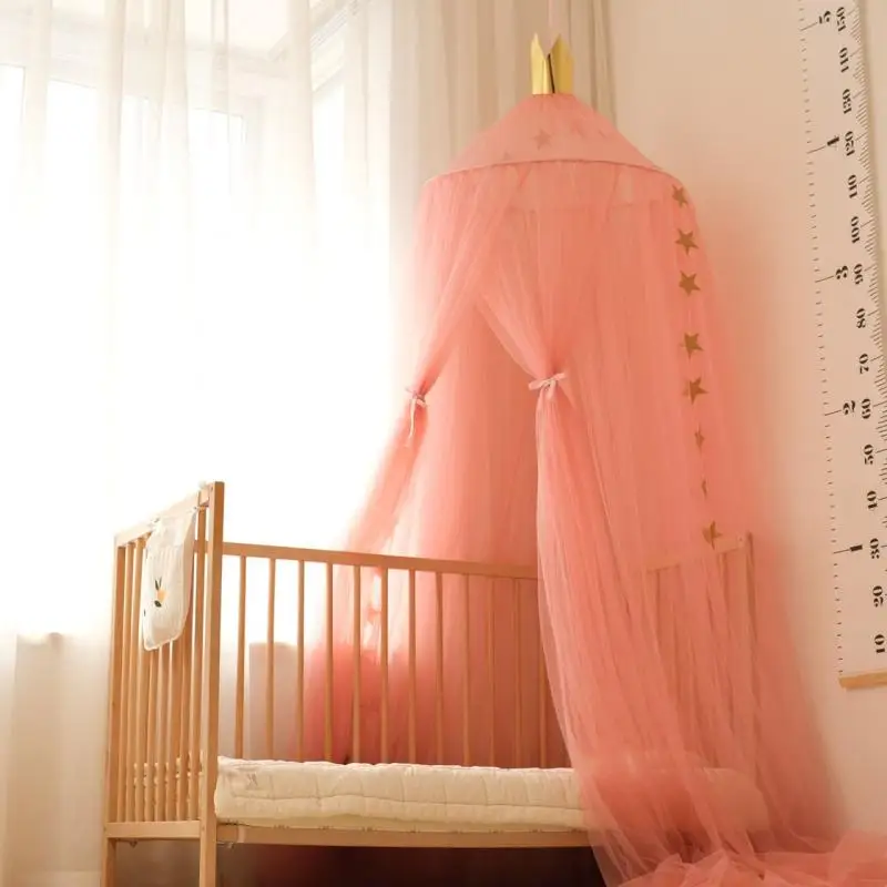 Children\'s Tent Kindergarten Decoration No Installation Girl Feeling Bed Curtain Mesh Atmosphere Baby Mosquito Net