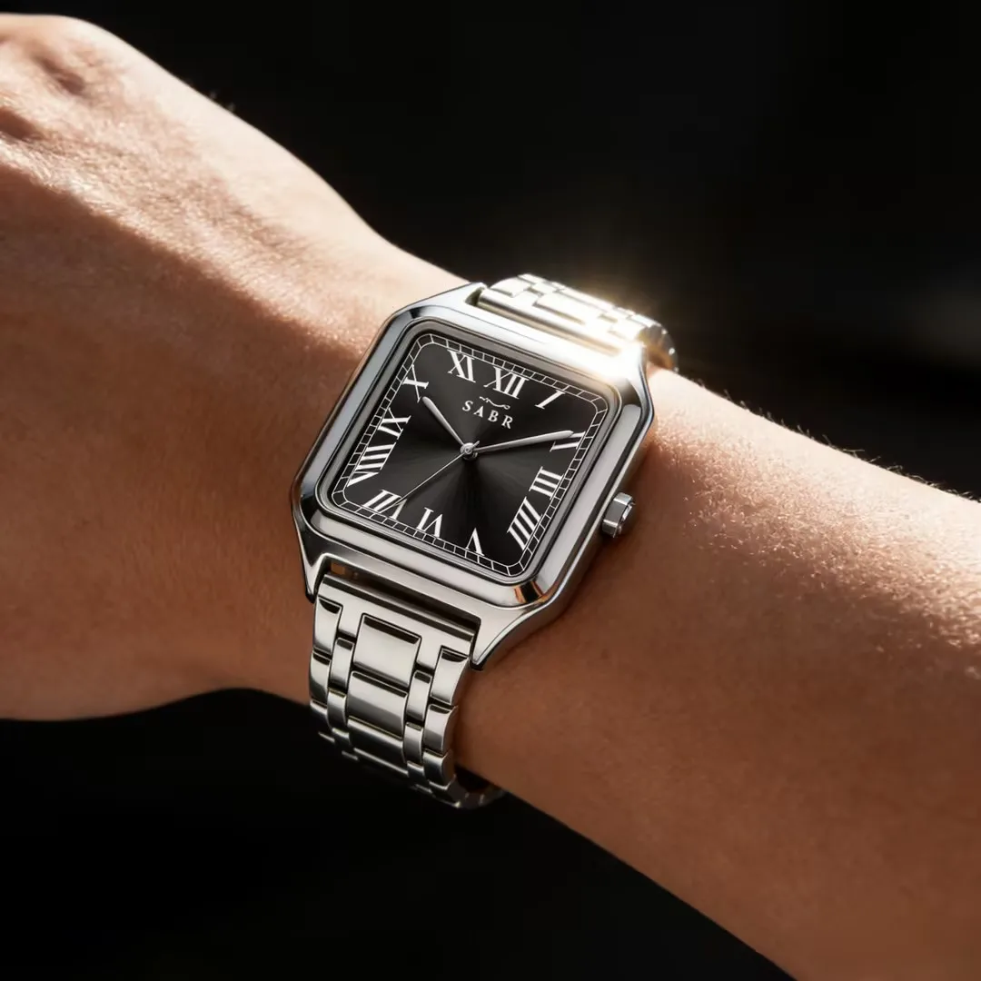 

Лучшие роскошные мужские кварцевые часы с римскими цифрами, часы из сплава нержавеющей стали, водонепроницаемые мужские деловые часы 3 атм, британский бренд