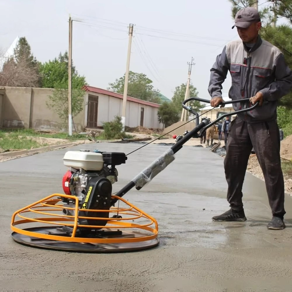 New Concrete Power Trowel 4 Blades Power Trowel Electric Power Trowel for Pavement Works
