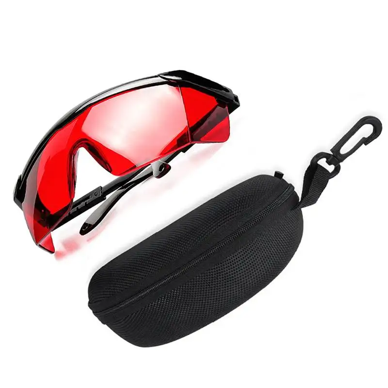 Red Laser Enhancement Glasses Adjustable Laser Safety Glasses Protection Eyewear Cross Line Rotary Protective Glasses