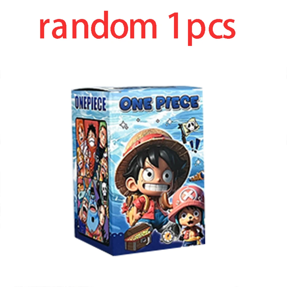 1-12 szt. figurka niespodzianka Anime One Piece Luffy Roronoa Zoro 6cm wersja Q, urocza figurka akcji, zabawka, dekoracja na biurko, model, prezent — zdjęcie 7