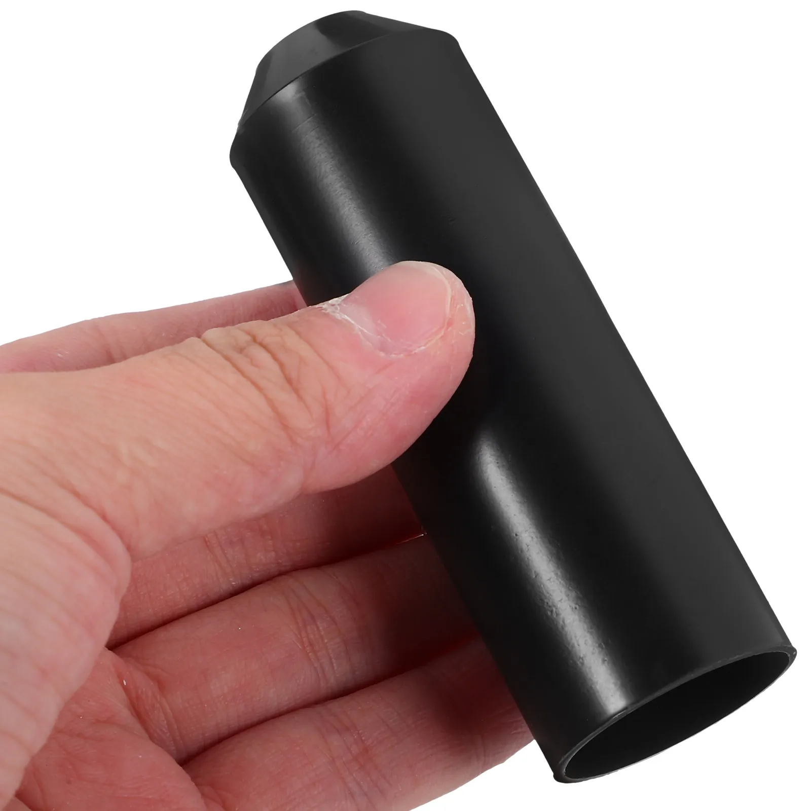 Waterproof Heat Shrink Tube Caps 2 Piece Electrical Wire End Covers Durable Quick Seal Easy Installation