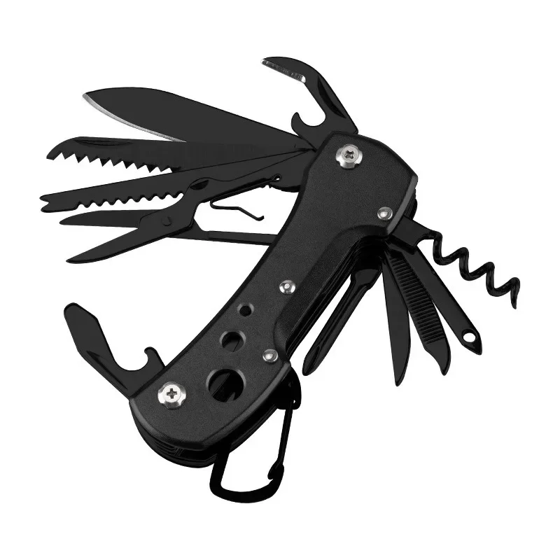 Newest 11 Multifunctional Swiss Knife Camp Multitool Bottle Opener Folding Knife Portable Military Pocket Knives EDC Tools
