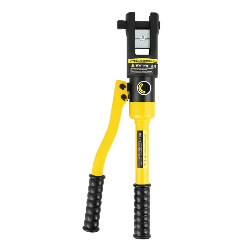 手動油圧式工具 盗難防止 手動クイック圧着ペンチ 銅アルミノーズ圧着ペンチ ポータブルケーブル圧着工具