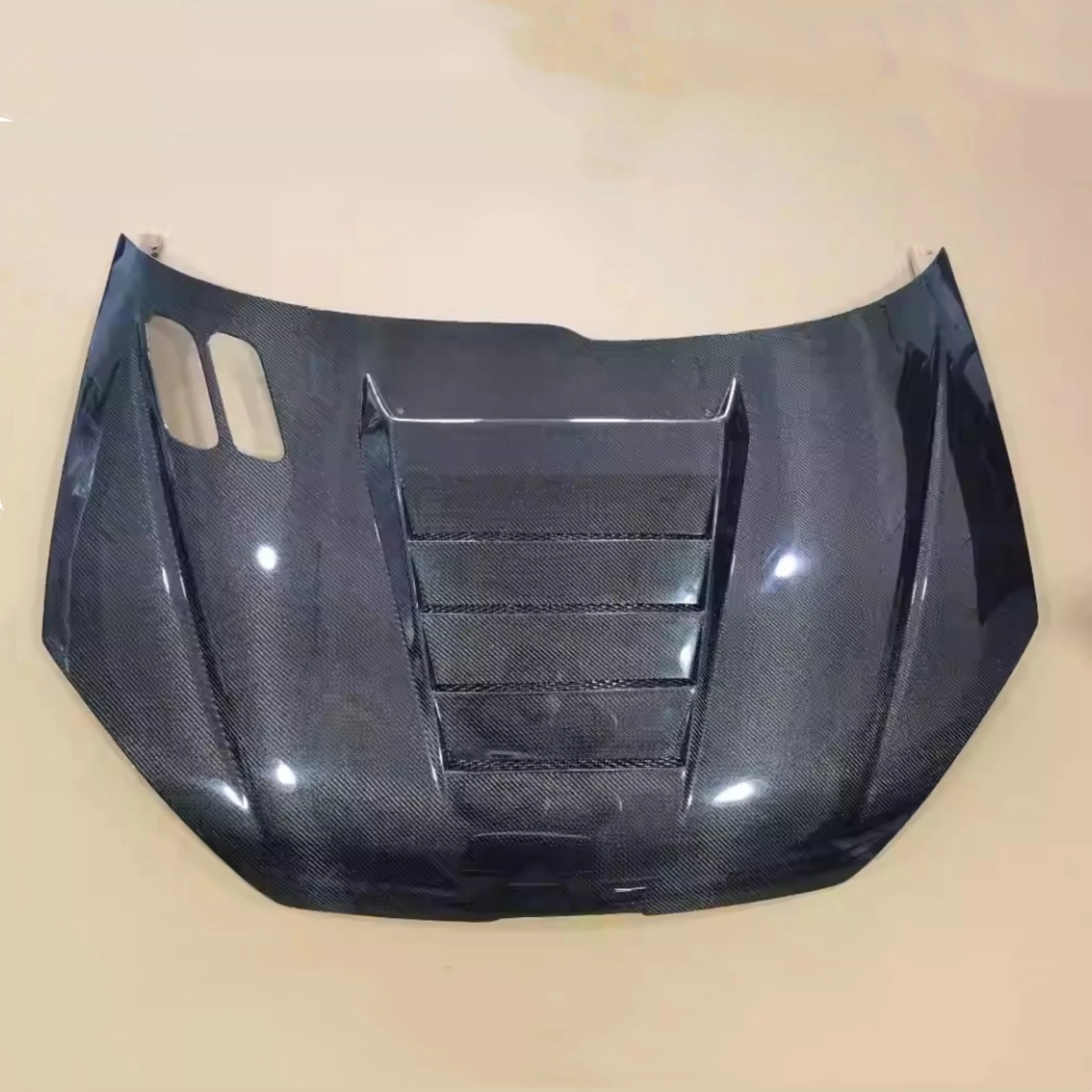 New Style Carbon Fiber Engine Hood Engine Cover for Peugeot 206 Convert Light Weight Bonnet Auto Accessories