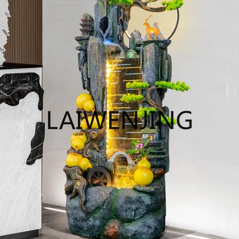 

Искусственная Гора и фонтан RWJ Fengshui, колесо приземления