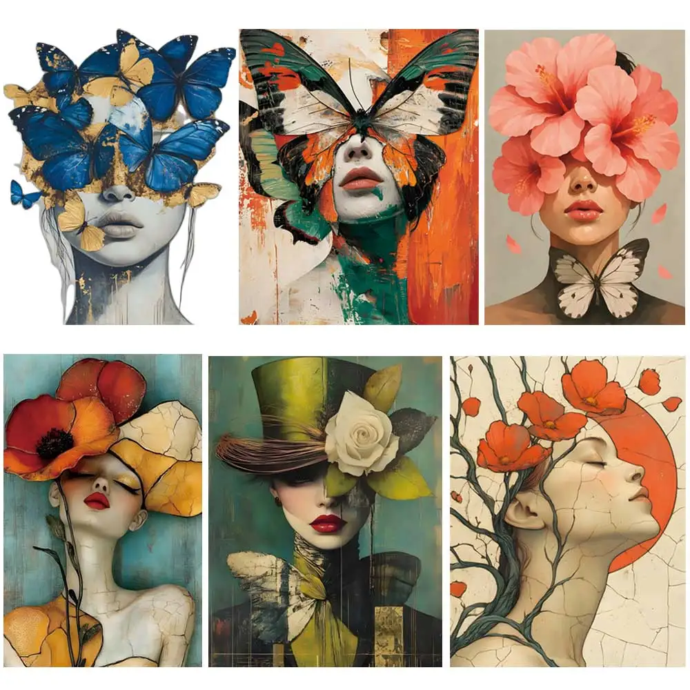 Retro Oil Painting …