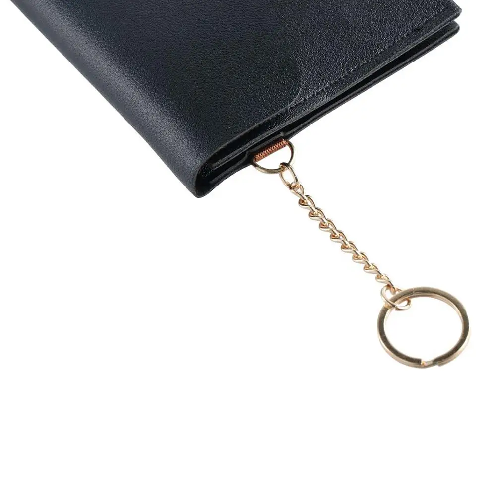 Ins Thin Portable Phone Bags PU Leather Card Holder Rectangle Birthday Gifts Card Holder Coin Purse Women Wallets Purse Wallets