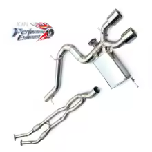 For Volkswagen Golf 5 MK5 Upgraded R32 with Valve Cat Back Exhaust high-quality perfect installation Tuned racing performance - AliExpress 