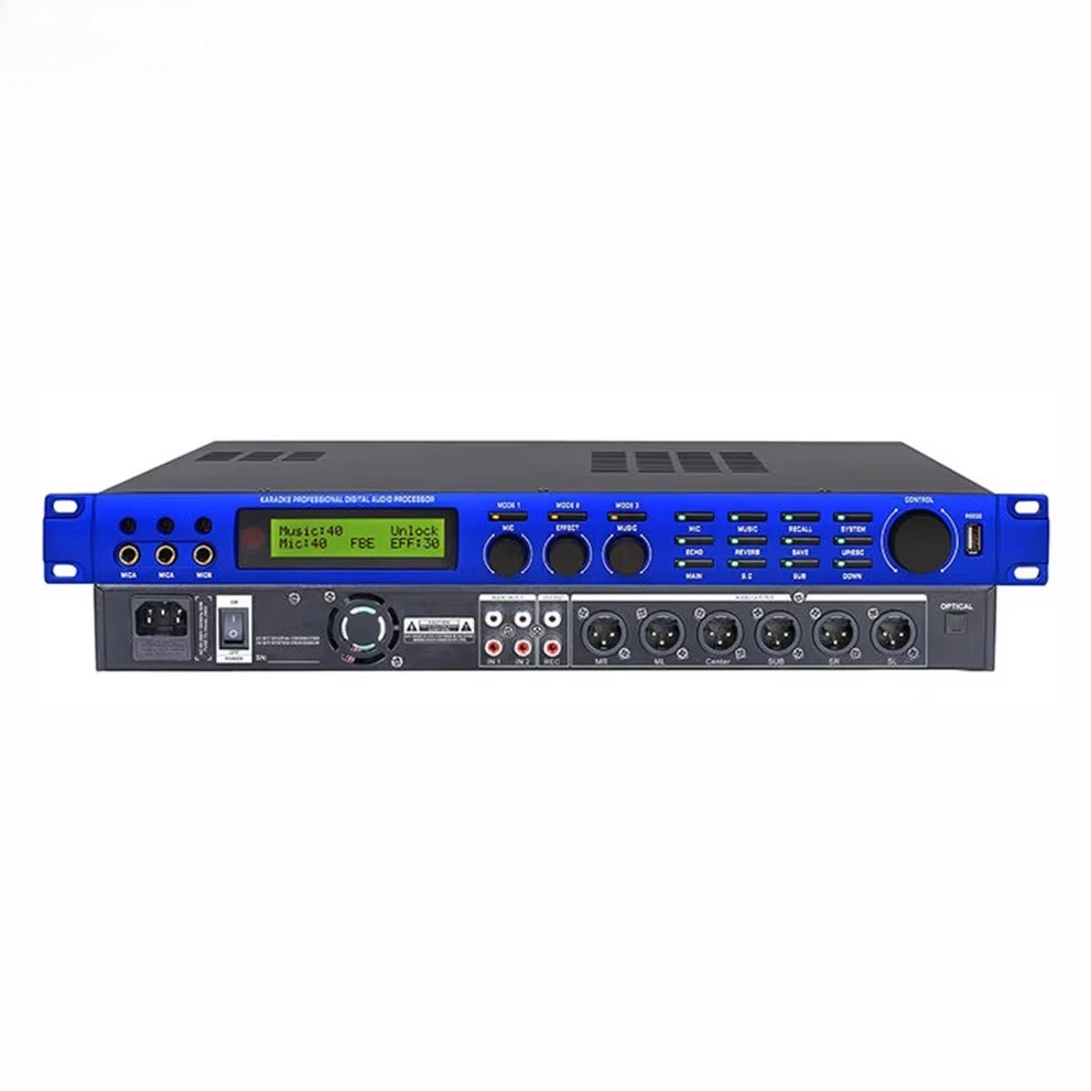 L9 Professional Digital Reverb And Multi Effect DSP Processor Audio Processor Equalizer Vocal Microphone