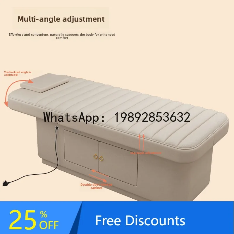 YFY Luxury Massage Home Use Therapy Bed Beauty Eyelash Bed Beauty Salon Special Electric Lifting Face Washing Bed