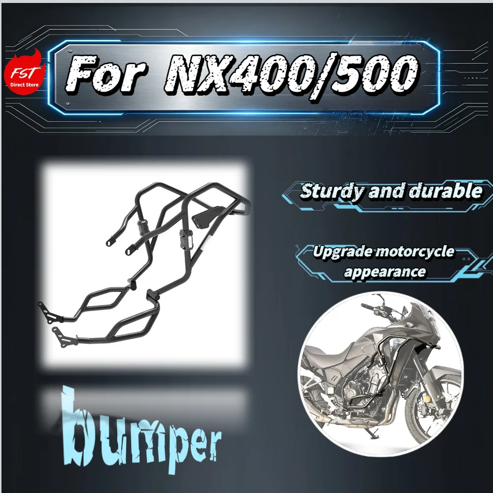 For  NX500 NX400 High-Strength Anti-Drop Bar Reinforced Bumper Body Protection Kit