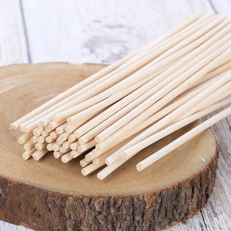 1000PCS 22CMX3MM Indonesia Eco-friendly Natural Rattan Reed Diffuser Sticks Wooden Diffusion Fragrance Sticks for Home Perfume