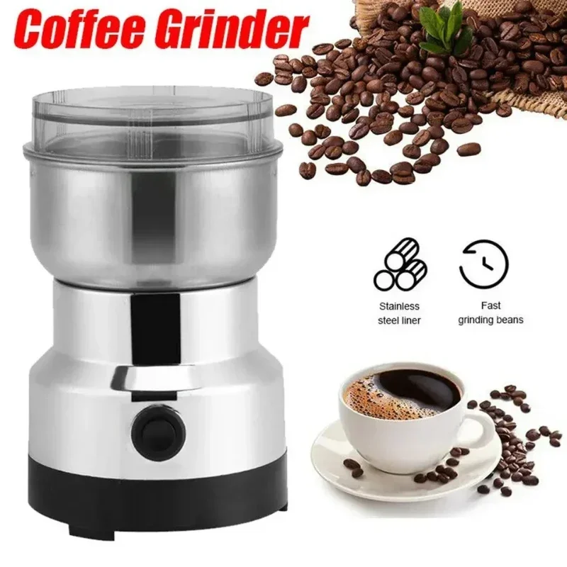 

Mini Electric Grinder Household Ultrafine Baby Food Pulverizer Coffee Grinder Spice Pepper Grinder Grain Mill 4 Blades