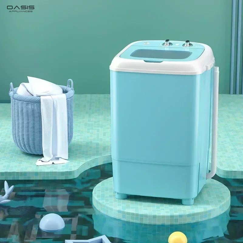 Mini Electric Washing Machine - Household 220V. For Baby. Household Small. Semi-Automatic. Shoe Brush Laundry Dual Purpose.