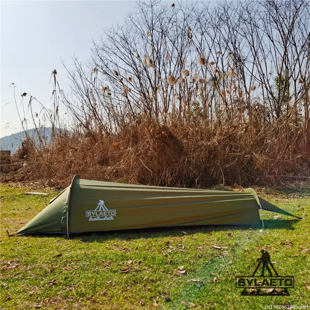 

Ultralight outdoor equipment supplies Climbing single person camping small sleeping bag tent