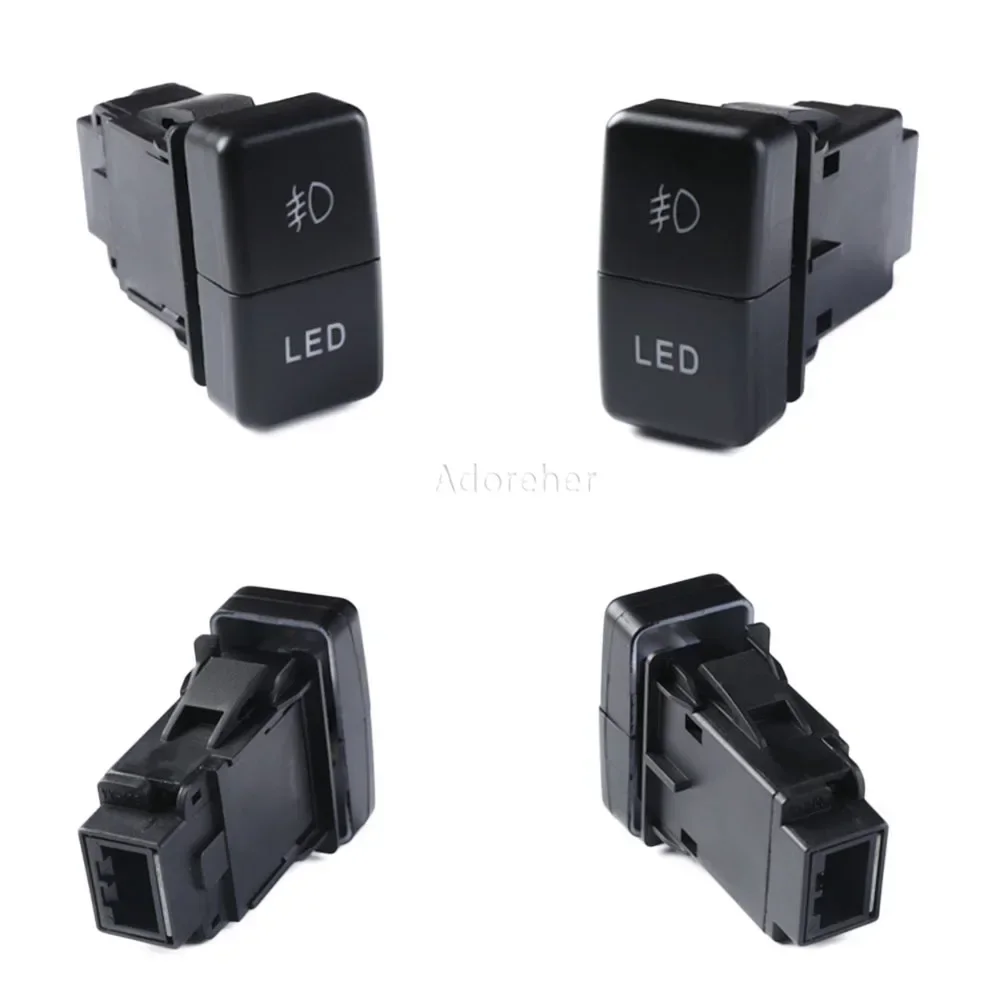 1PC Car Dual Key Switch Dual Switch Radar Recorder Power Dual Button Switch for Hondo CR-V Odyssey Accord