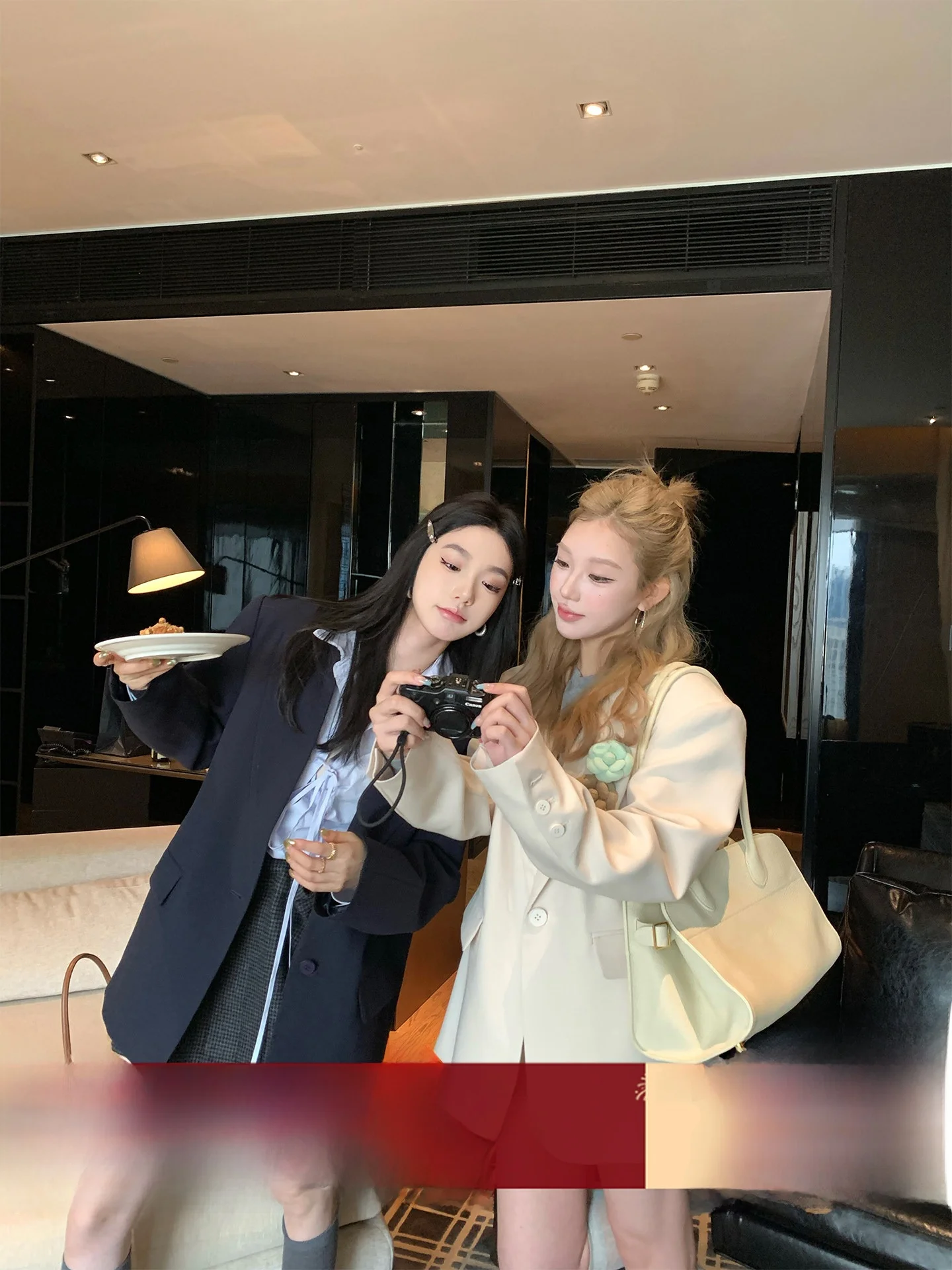 

Loose Casual Women's Suit Jaet Autumn New Sle Design Sensation Small ence Polyester Fiber Commute Suitable Faion