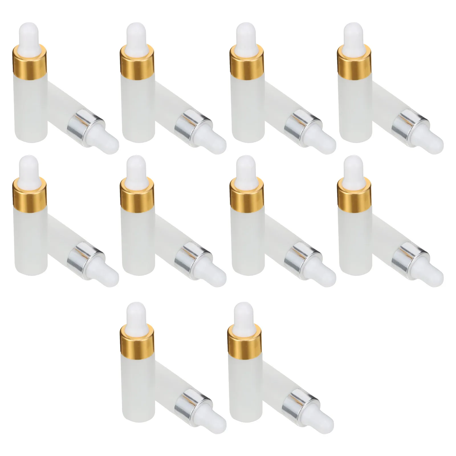 

20 шт. матовых флаконов-капельниц по 5 мл, многоразовые, простой дизайн, портативный дозатор для жидкостей, для эфирных масел, шампуня, образцов, легкие