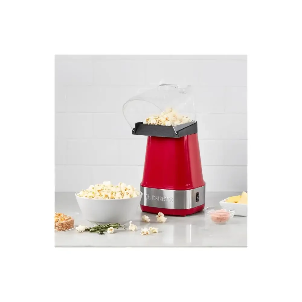 Hot Air Popcorn Maker Healthier Snackingอร่อยFluffy Popcornทําความสะอาดง่าย 15 ถ้วยใน 3 นาทีโลโก้สแตนเลส