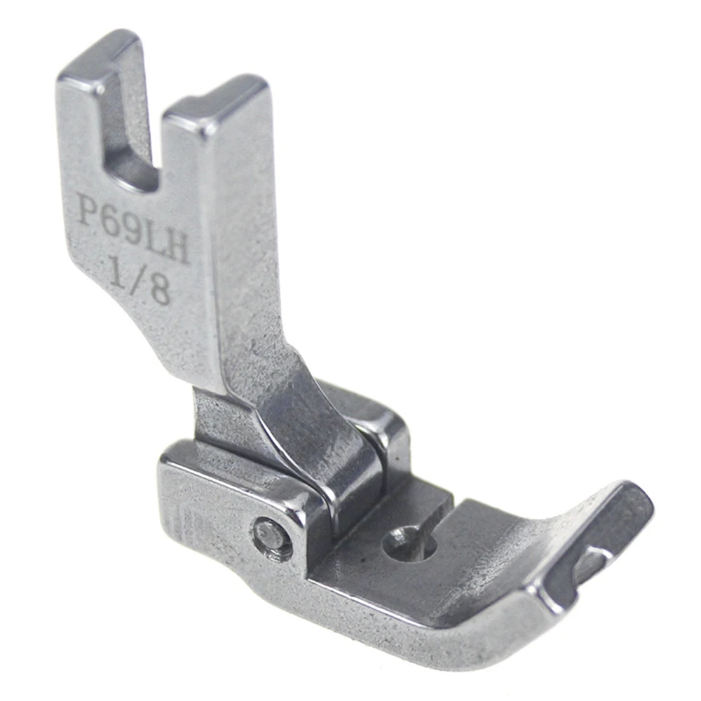 P69LH/P69RH High Shank Hinged Piping Cording Presser Foot Industrial Single Needle Lockstitch Sewing Machine Parts