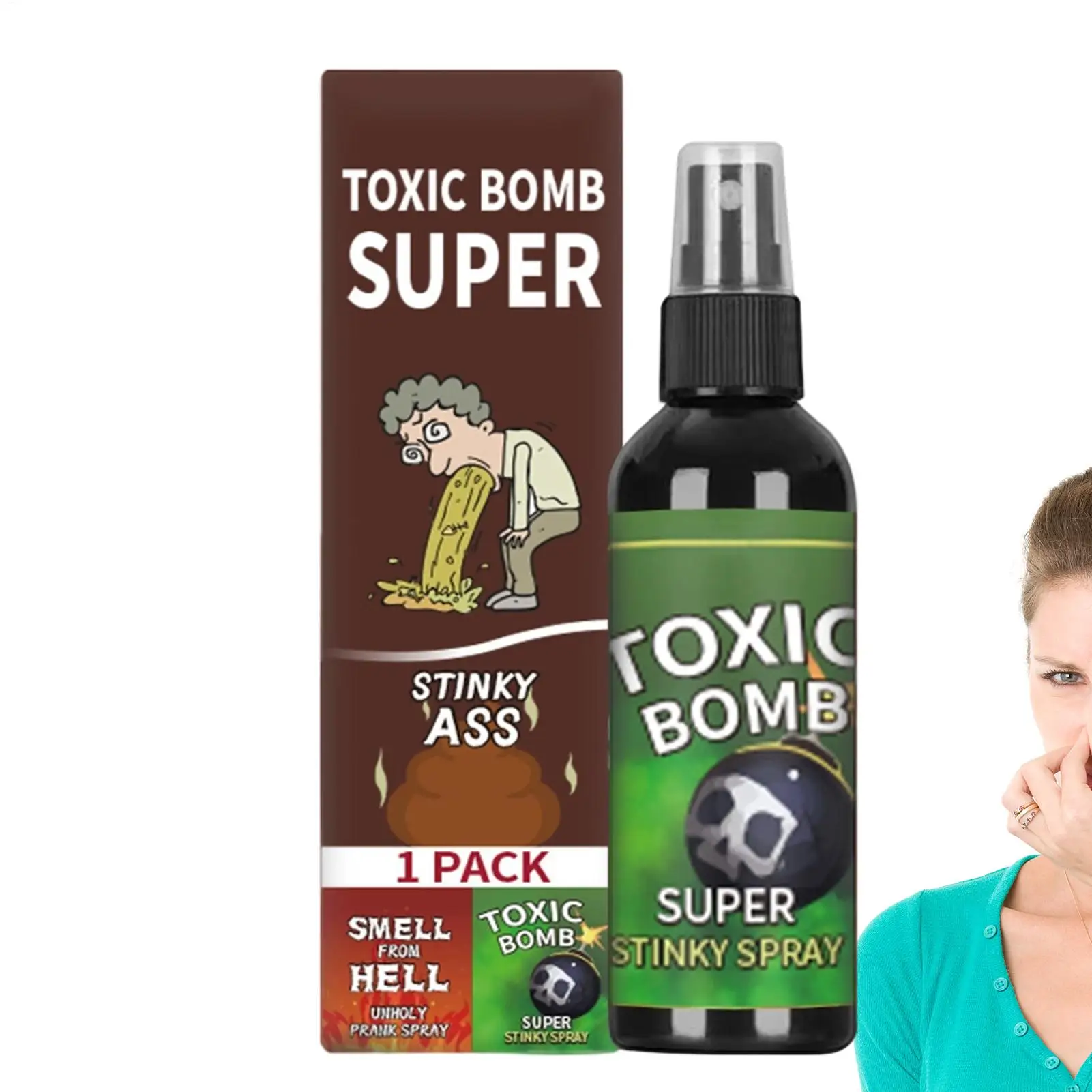 Spray na pierdzenie Extra Strong Praktyczny Śmieszny Prezent Gadżet Zapach Pierdzenia Śmieszny Żart dla Dzieci Nastolatków Rodziny