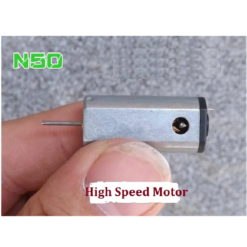 

10PCS N50 10mm*12mm 3.7V 4000RPM High Speed Precision Motor DC Motor