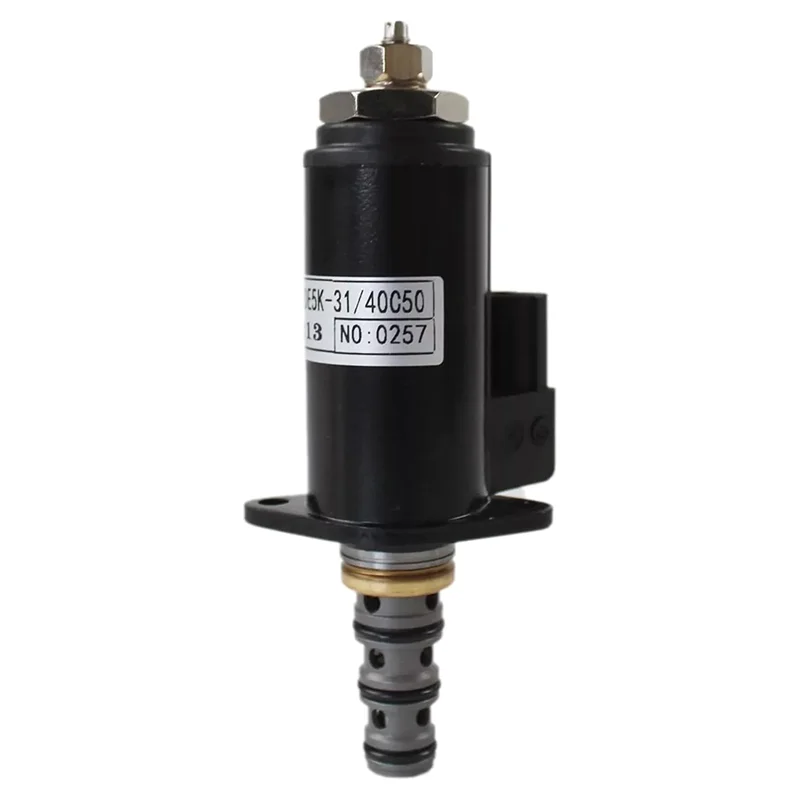 

Lasting YN35V00049F1 KDRDE5K-31/40C50-213-T Excavator Solenoid Valve For Kobelco SK200-8
