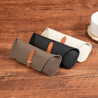 New PU Leather Reading Glasses Bag Case For Man Women Student Sunglasses Storage Holder Pouch Eyeglasses Box Eyewear Protector