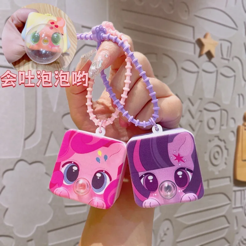 

Cartoon My Little Pony keychain exquisite bag pendant couple hanging jewelry decompression toy key chain