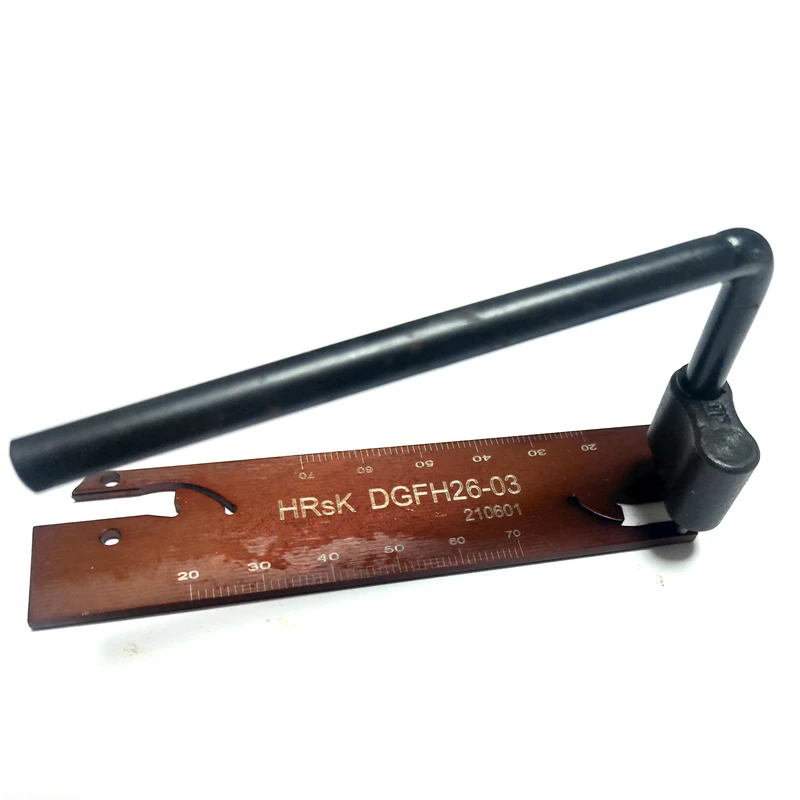 Imagem -02 - Corte Faca Board Tool Holder Grooving Cut-off Holder Lock Knife Wrench Inserir para Mgmn Carbide Smbb Dgfh262 Dgfh263 Dgfh32-2