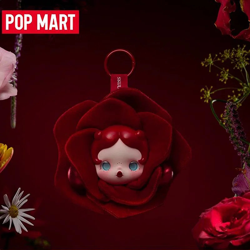 

POPMART SKULLPANDA Petals In Four Acts Series Earphone Bag Blind Box Surprise Box Original Action Figure Cartoon Model Girl Gift
