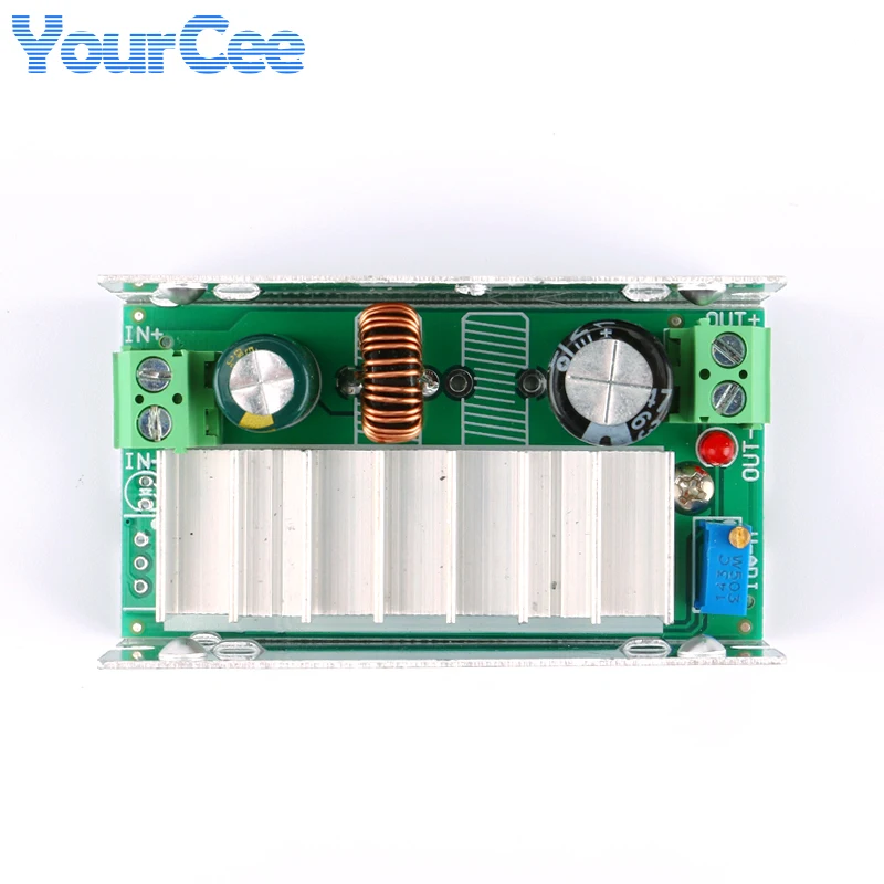 200W High Power Boost Step Up Module DC 6-35V to 6-55V High Efficiency Band Aluminum Shell