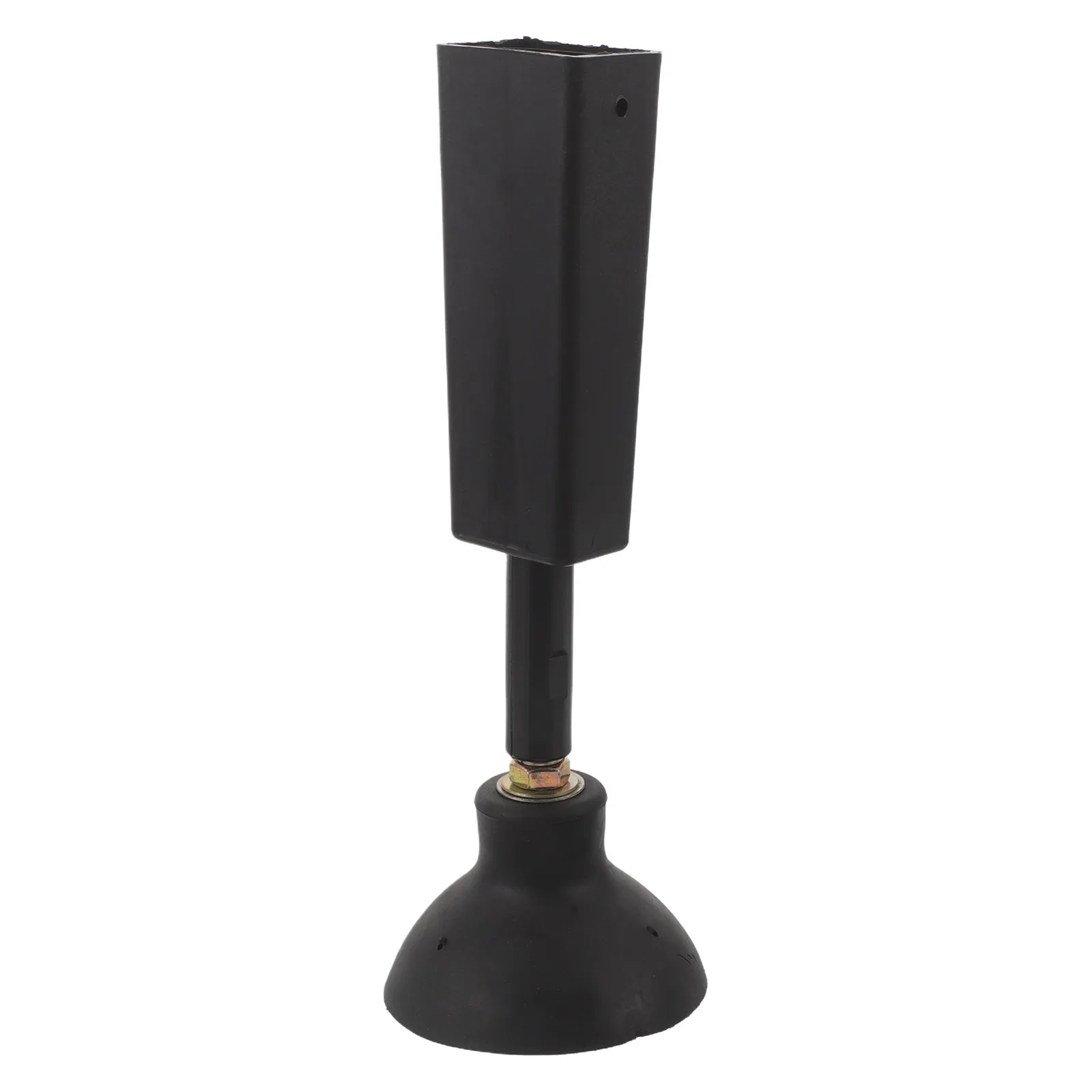 Adjustable Vibration Damping Gate Foot Shock Absorbing Silicone Pad Spring Damped Boom Barrier End Rest Parking Barrier