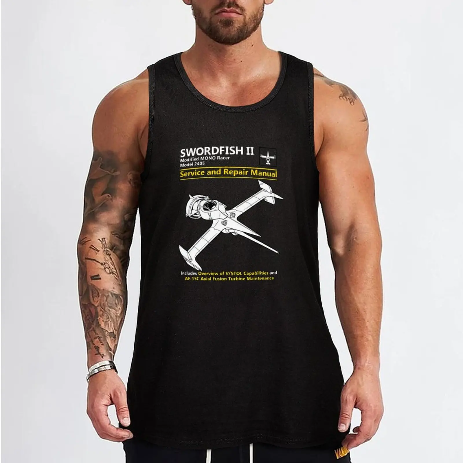 Service and Repair Manual T-Shirt Tank Top t-shirts man summer clothes men 2025 gym shirts