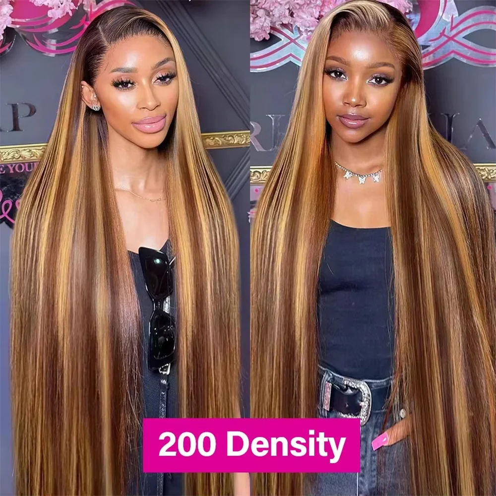 

4/27 Выделенный прямой парик шнурка 13x6 13x4 HD Парики фронтальной части шнурка Натуральная линия волос 100% предварительно выщипанные бразильские человеческие волосы Парики шнурка