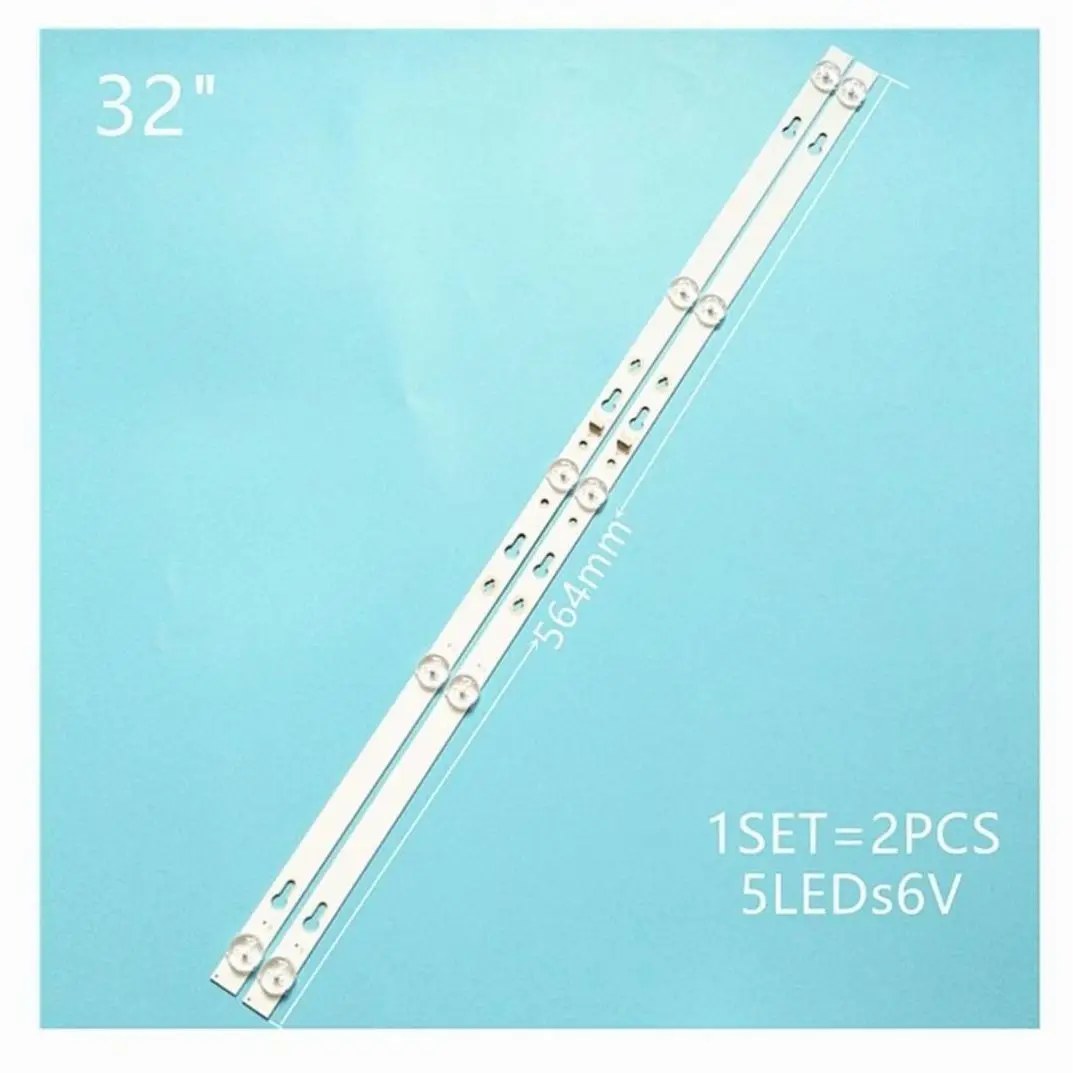 

LED Backlight Strip For TCL 32'' TV 32F6B TCL32D05-ZC22AG-11 12 16 5S1P 4C-LB320T-ZC3 TC320M04 L32M5-AZ 32HR332M05A7 LVW320CSDX