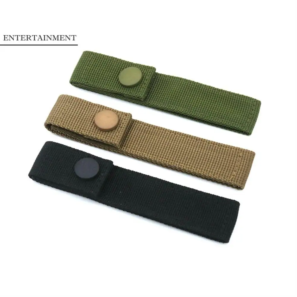 

High Strength Nylon Molle Ribbon Climbing Carabiner Backpack Hanger Hanging Webbing Buckle Water Bottle Holder Green Khaki