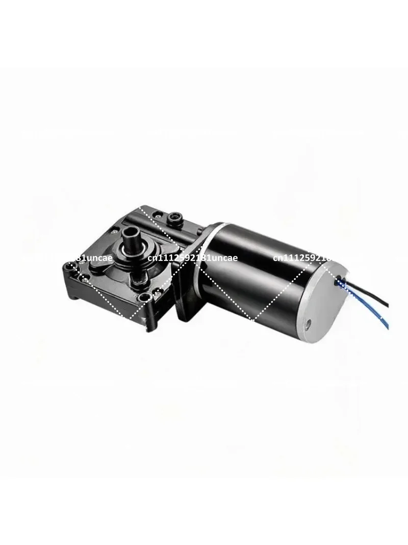 200W 12V 24V Brushed DC Gear Motor for Electric Wheelchair Power Tools, High Torque Low Noise