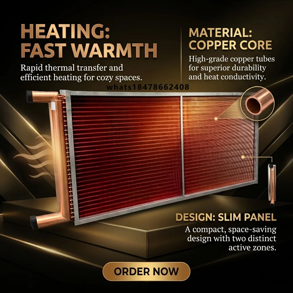 Assembly Wide Heat Transfer Range Heat Exchanger for Industrial and Commercial Use